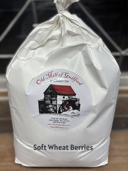 Organic Soft Wheat Berries (20lbs)