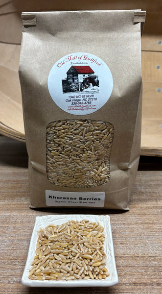 Organic Khorasan Wheat Berries 3lbs